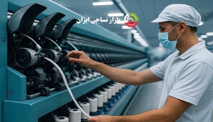 ماشین ریسندگی اپن‌اند برای تولید نخ‌های ضخیم و بازیافتی