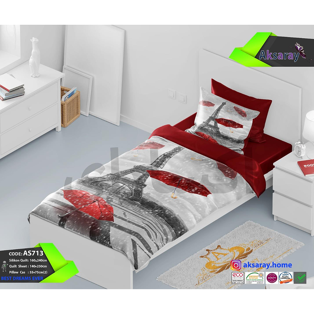 روتختی یک نفره مخمل شانلAs713