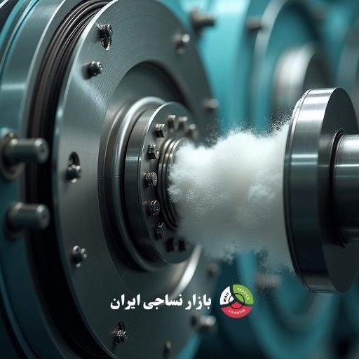 ماشین ریسندگی روتور و مخزن تغذیه الیاف تصویر ماشین ریسندگی اپن اند و مخزن تغذیه الیاف