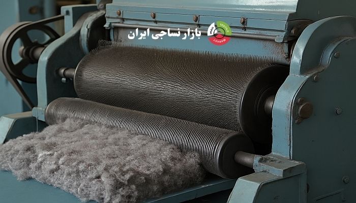 ماشین گارنت برای بازیافت ضایعات الیاف ماشین گارنت برای بازیافت ضایعات الیاف