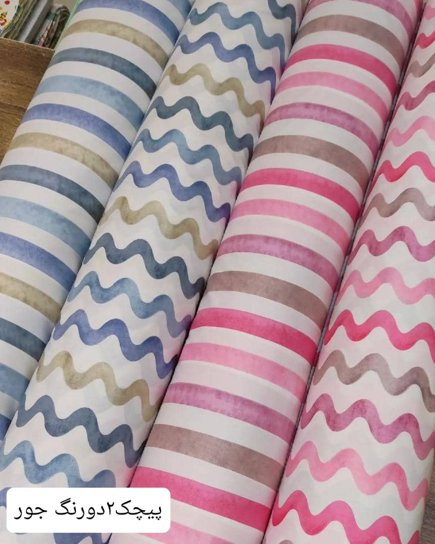 پارچه ملحفه ای طرح پیچک
