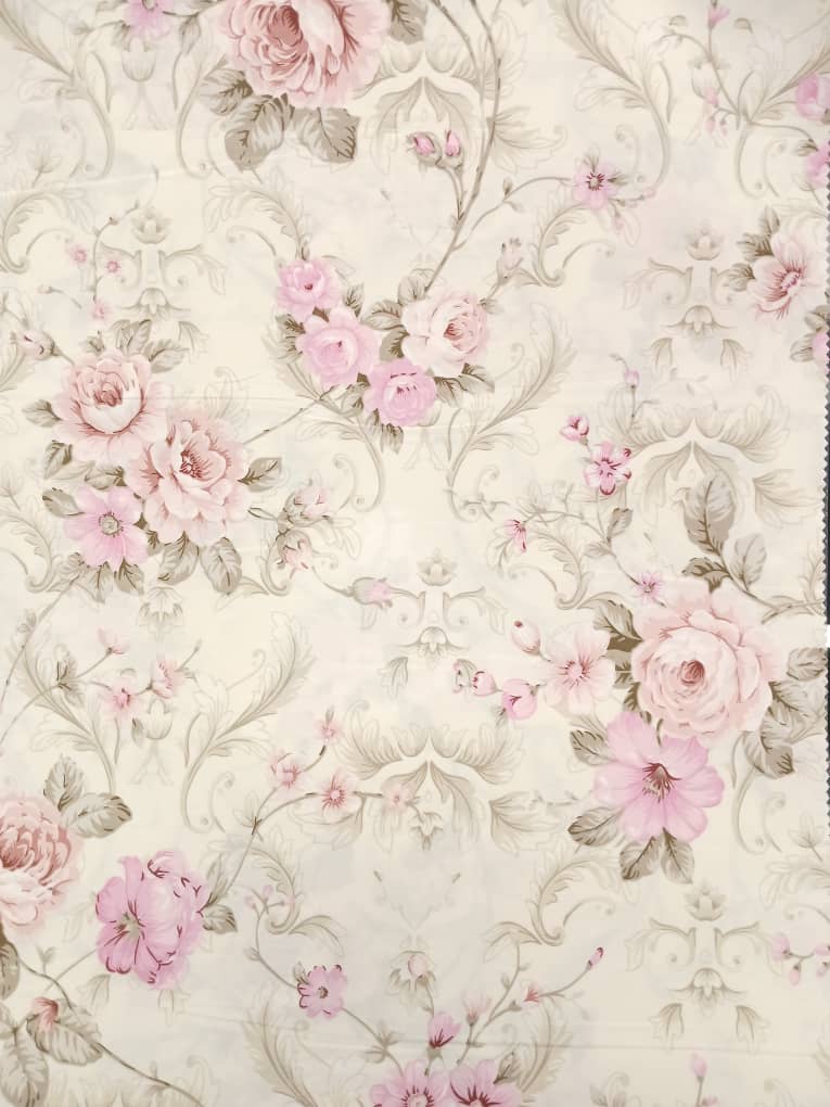 پارچه ملحفه ای طرح گلوریا رویه