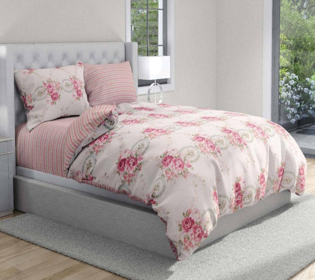 پارچه ملحفه ای طرح ویولا