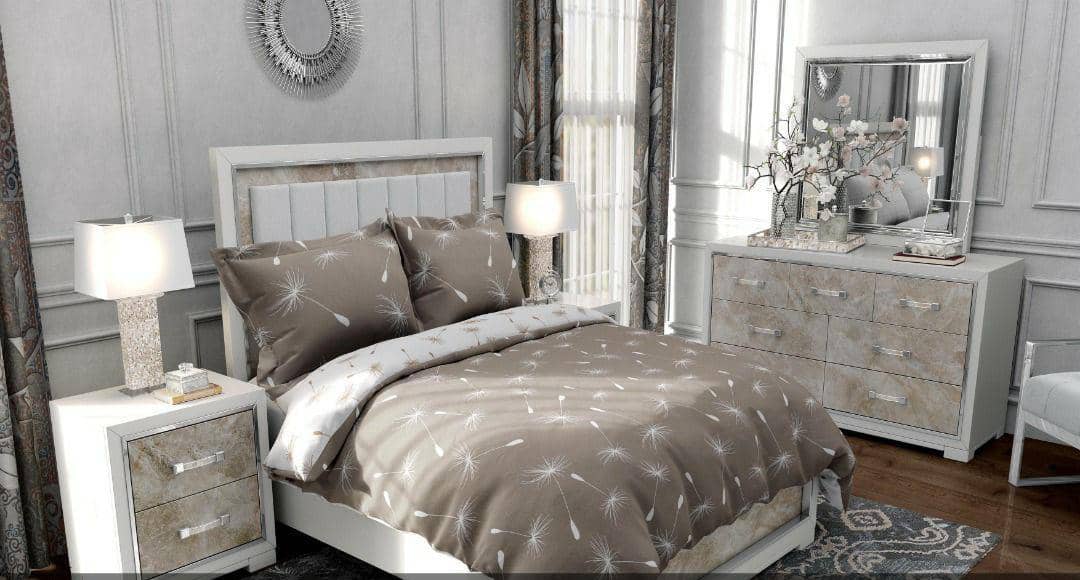 پارچه ملحفه ای طرح قاصدک 1