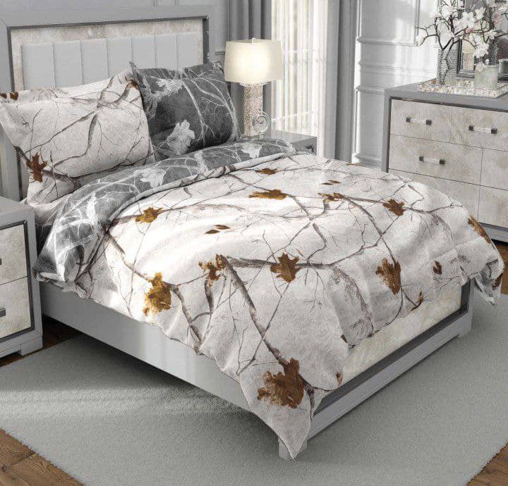 پارچه ملحفه ای طرح پاییز