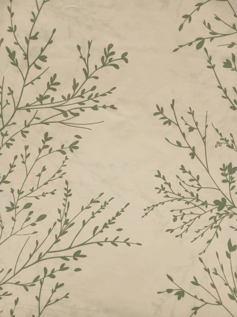 پارچه ملحفه ای طرح شاخه زیره