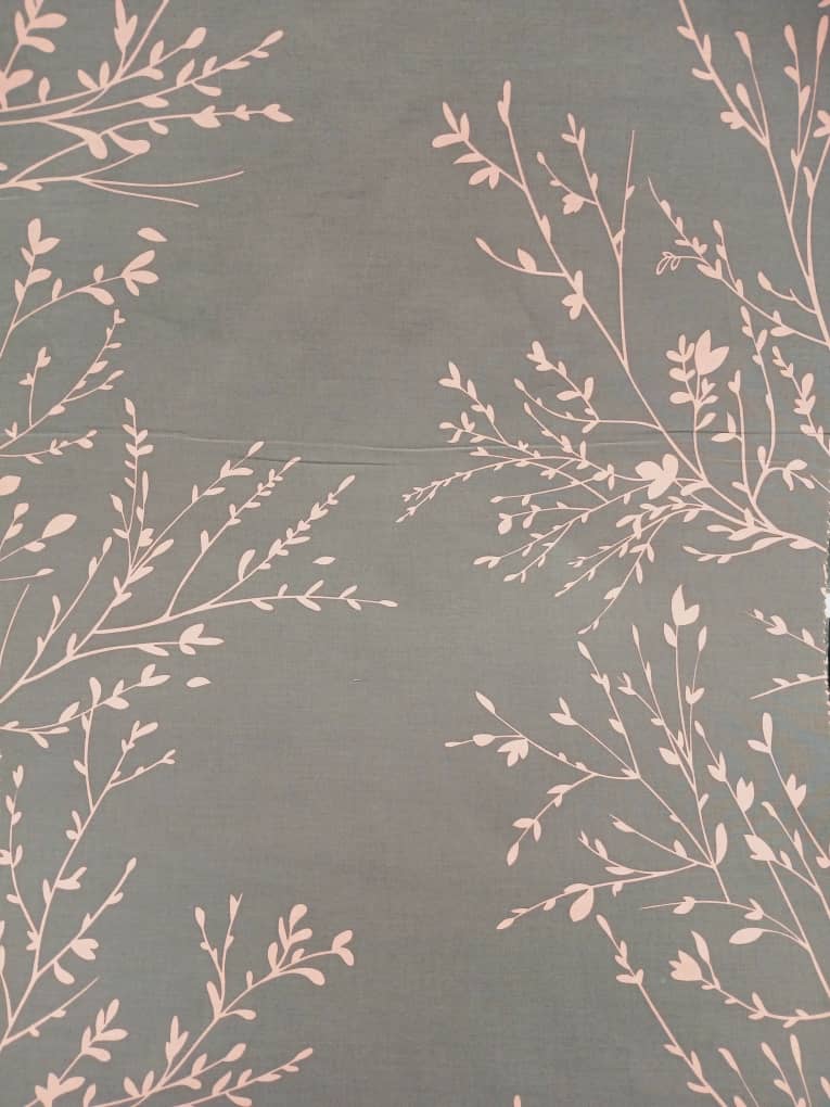 پارچه ملحفه ای طرح شاخه زیره