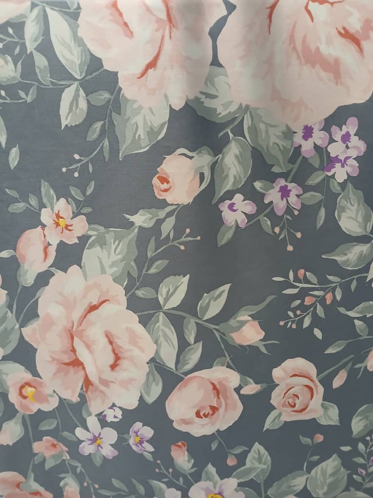 پارچه ملحفه ای طرح بیوتیفول 2 رویه