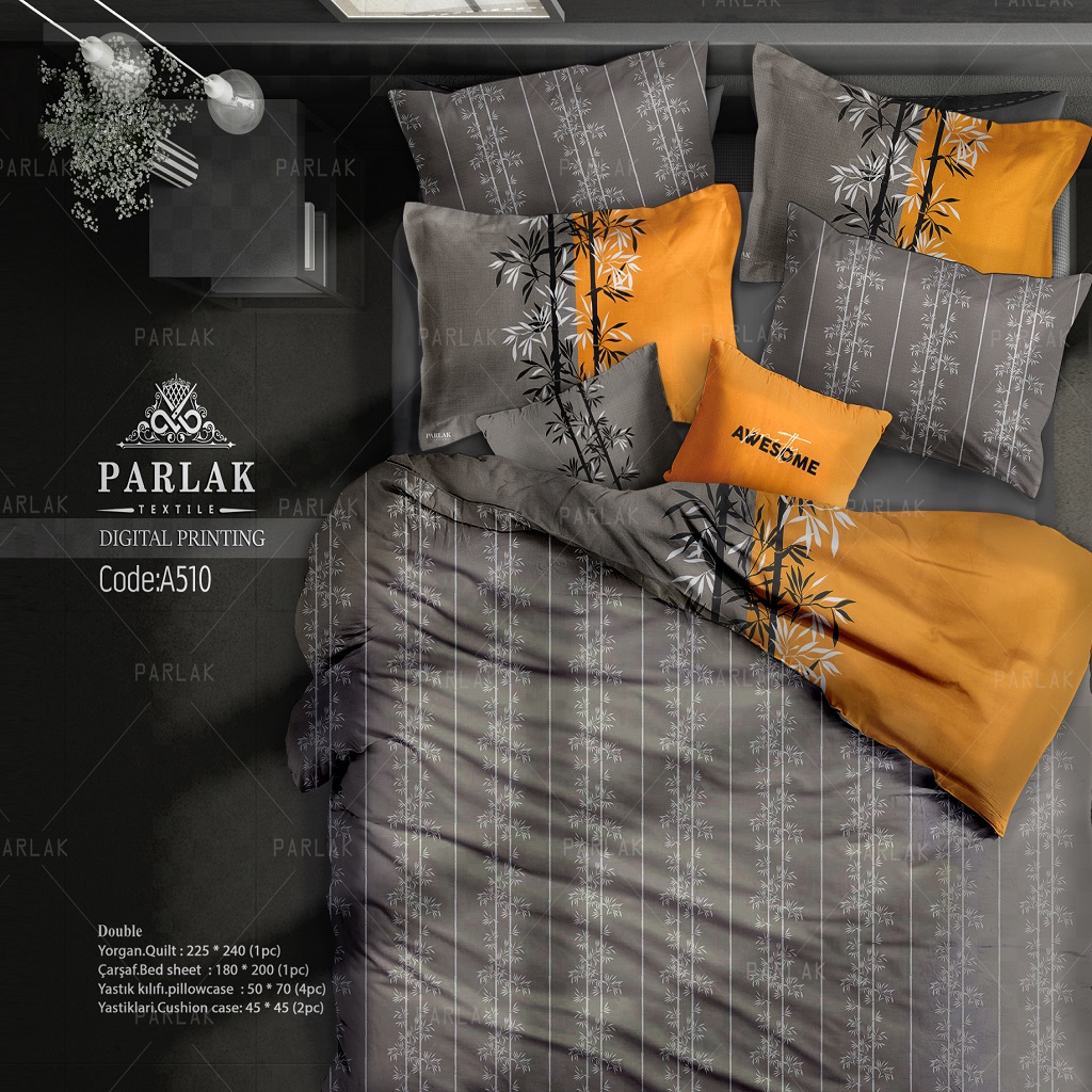 روتختی (دورو چاپ) دونفره پارلاک A510