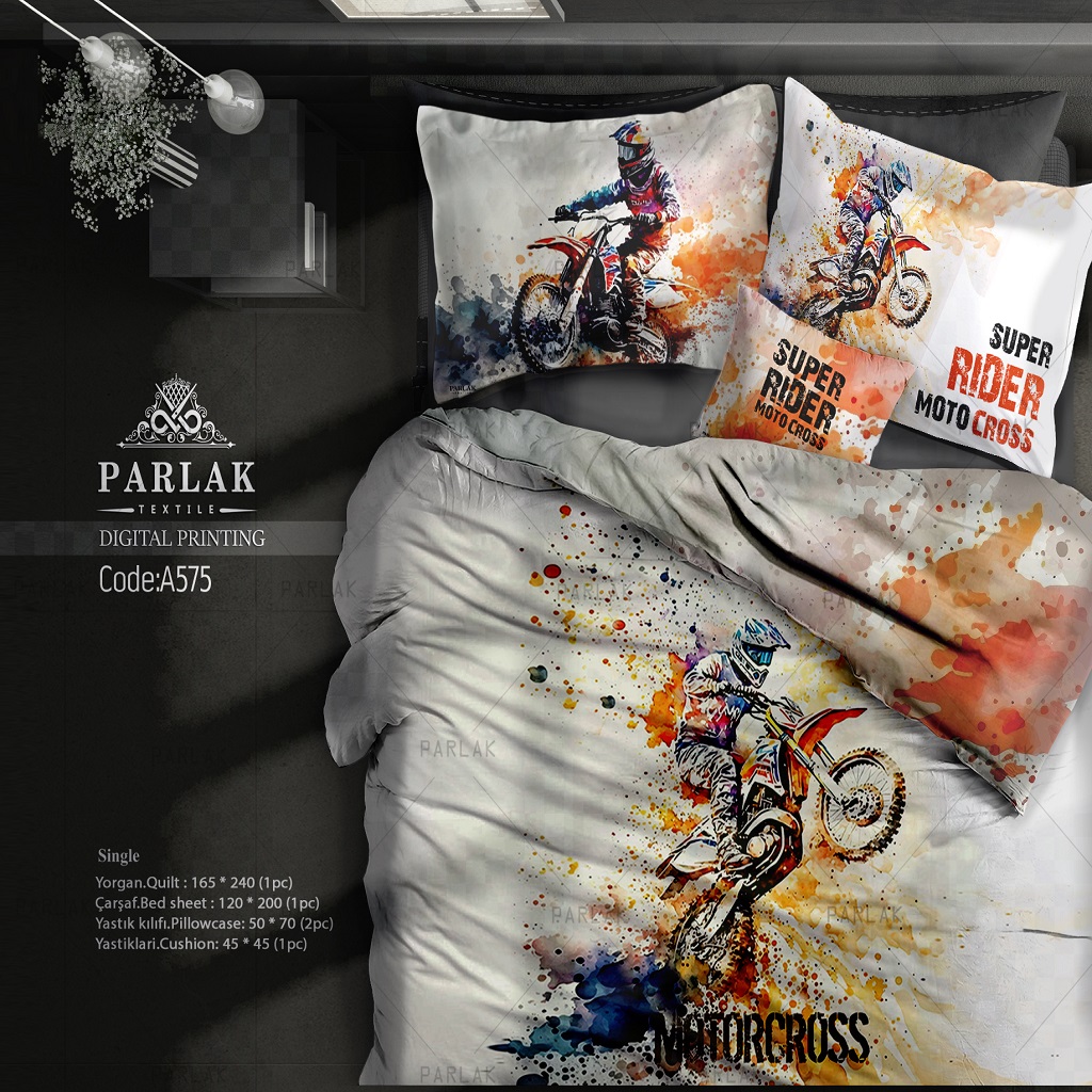 روتختی (دورو چاپ) یک نفره پارلاک A575