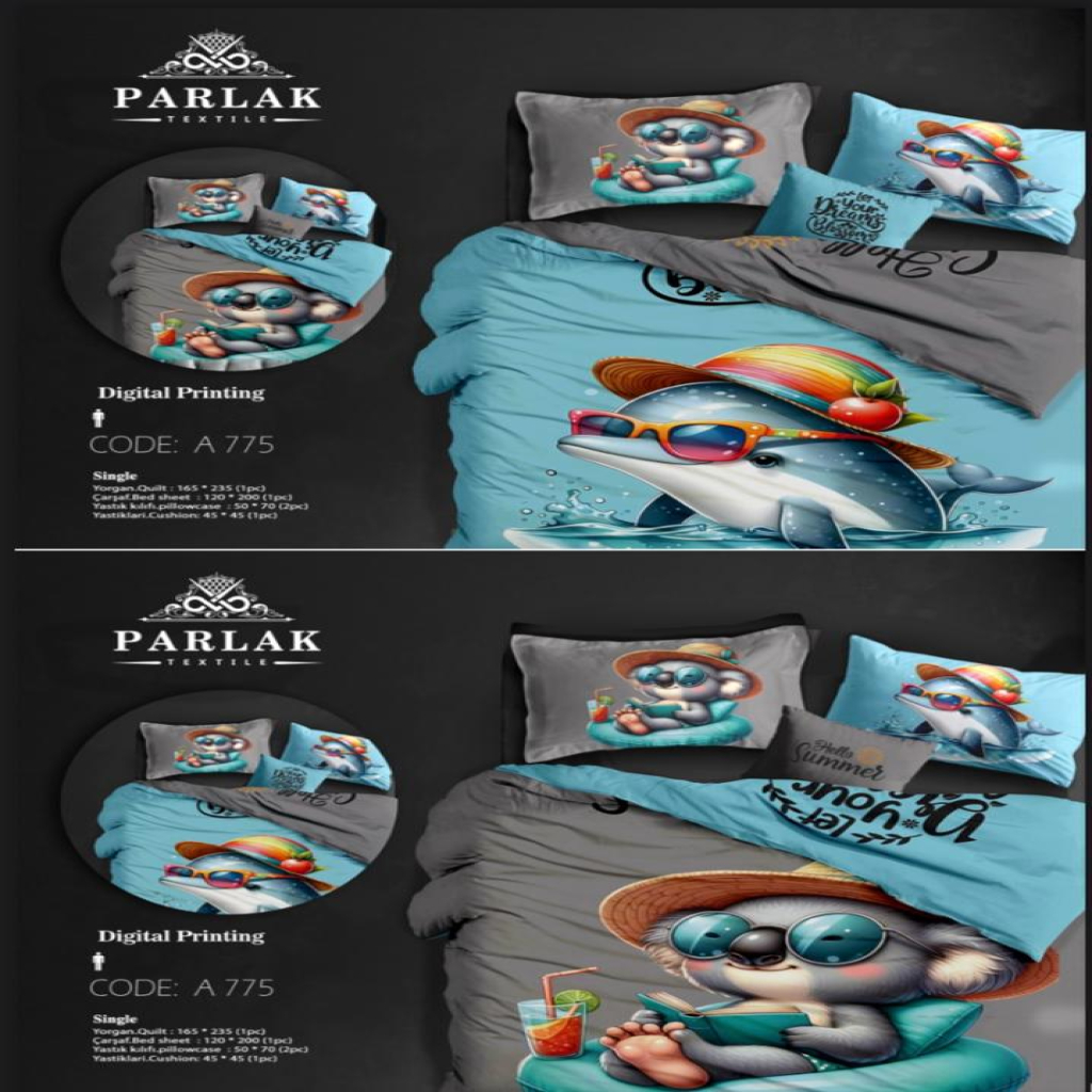 روتختی (دورو چاپ) یک نفره پارلاک A 775