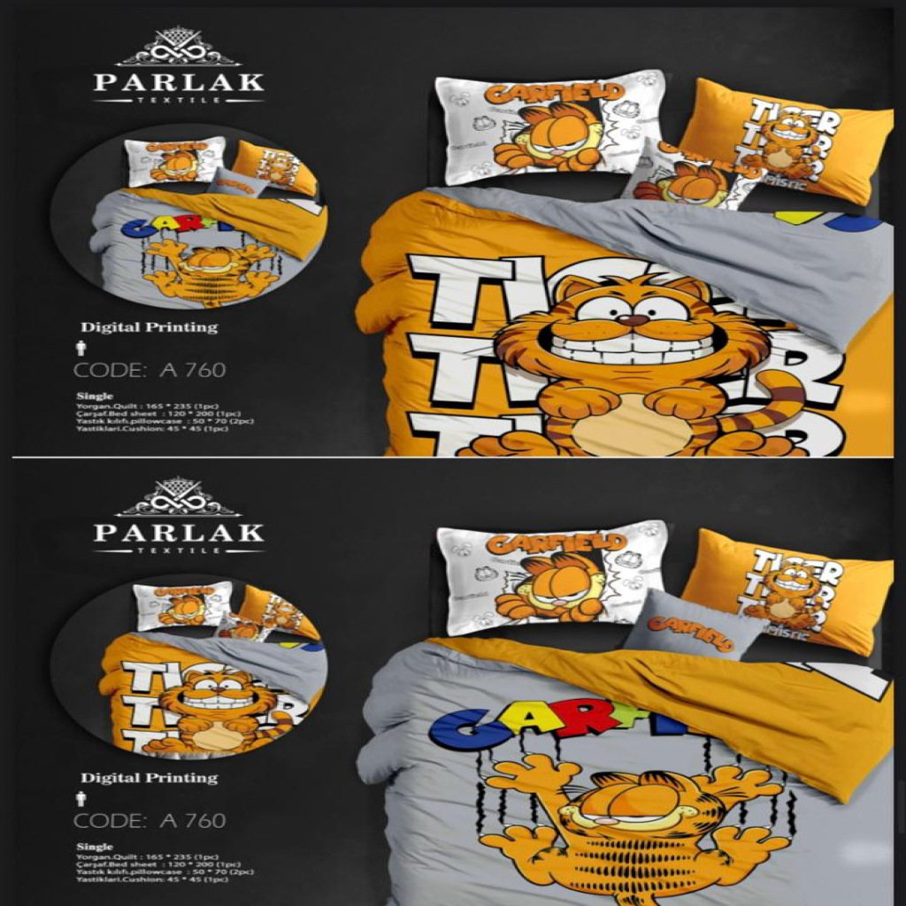 روتختی (دورو چاپ) یک نفره پارلاک A 760