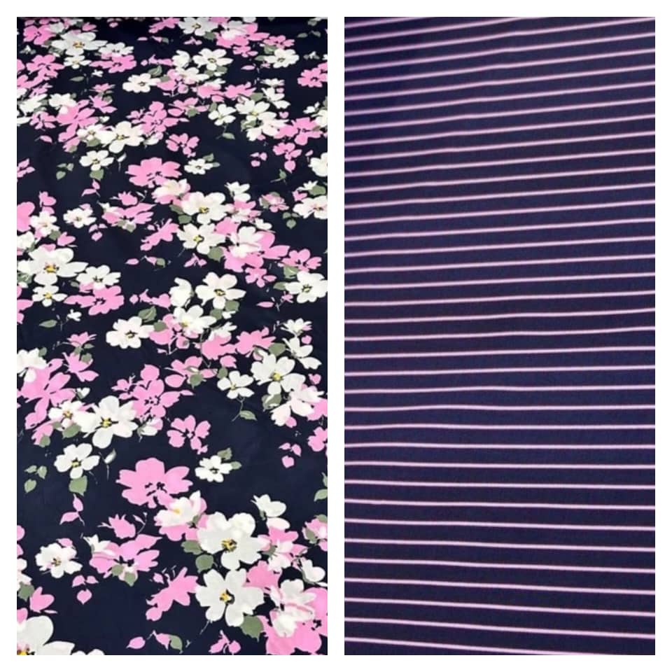 پارچه ملحفه ای فیلور طرح نیلوفر