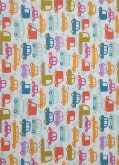 پارچه پوپلین فیلور طرح ماشین