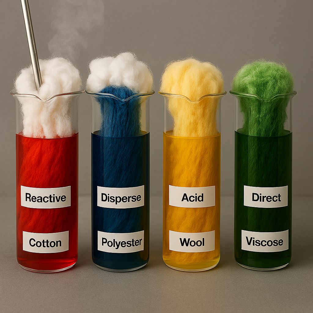 رنگرزی الیاف ویسکوز