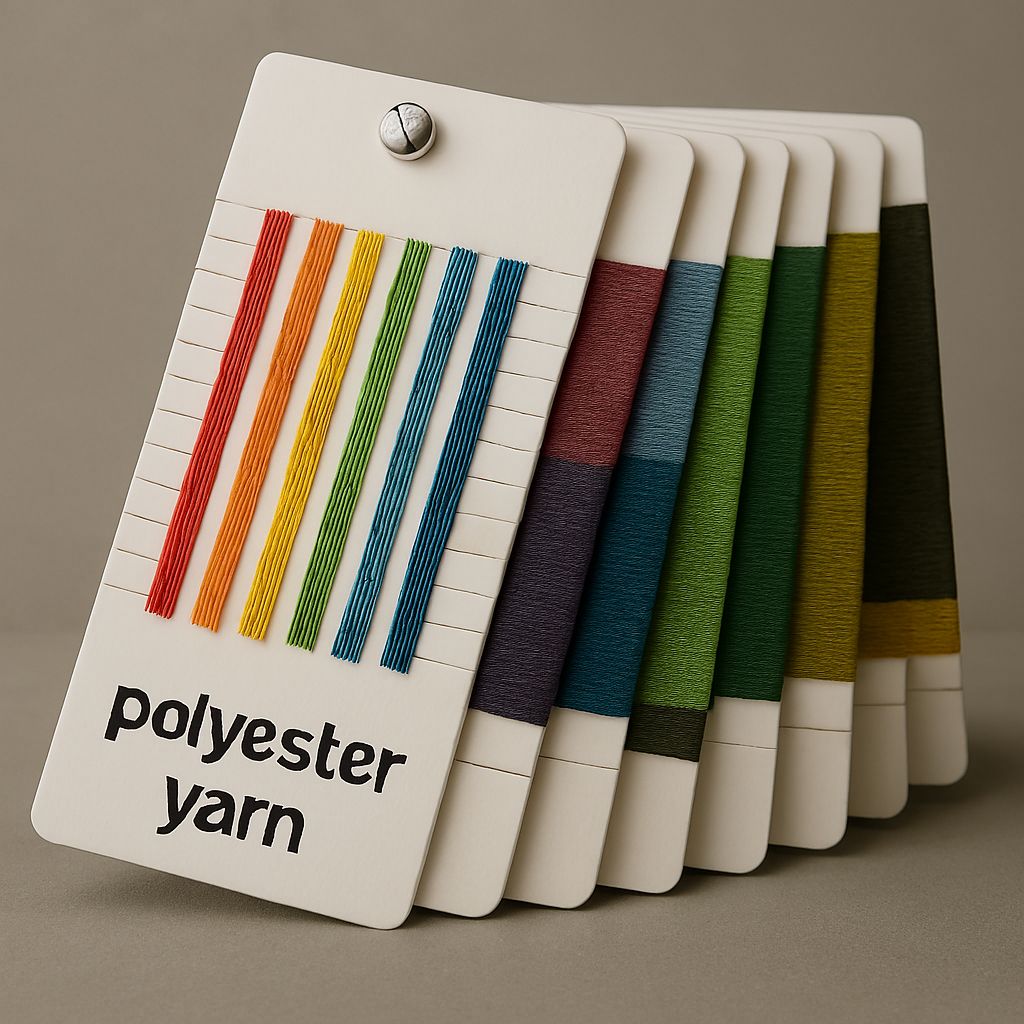 رنگرزی نخ های 100% پلی استر