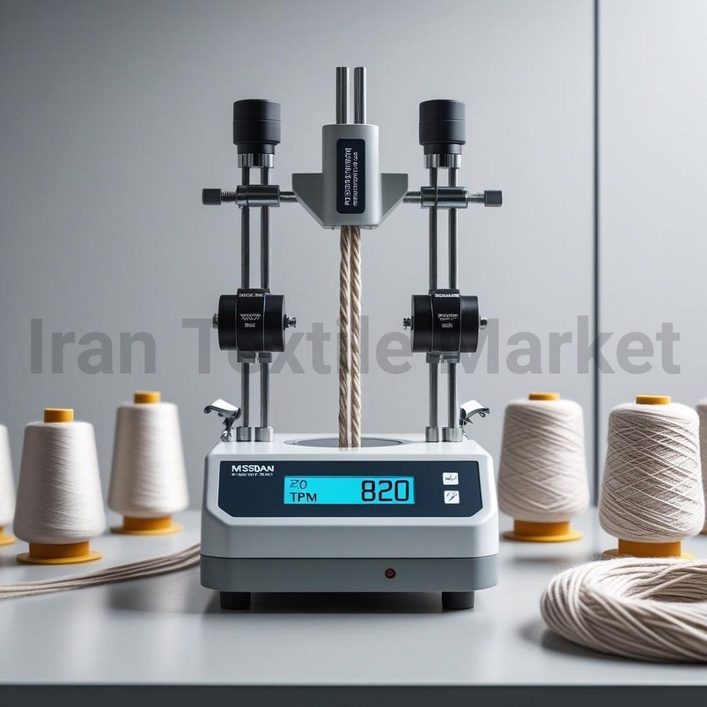 خدمات آزمایشگاهی تاب سنجی الکترونیکی انواع نخ