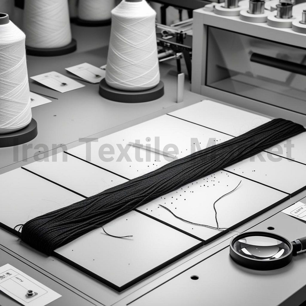 خدمات آزمایشگاهی بررسی انواع عیوب ظاهری انواع نخ مثل نپ، نایکنواختی و پرز