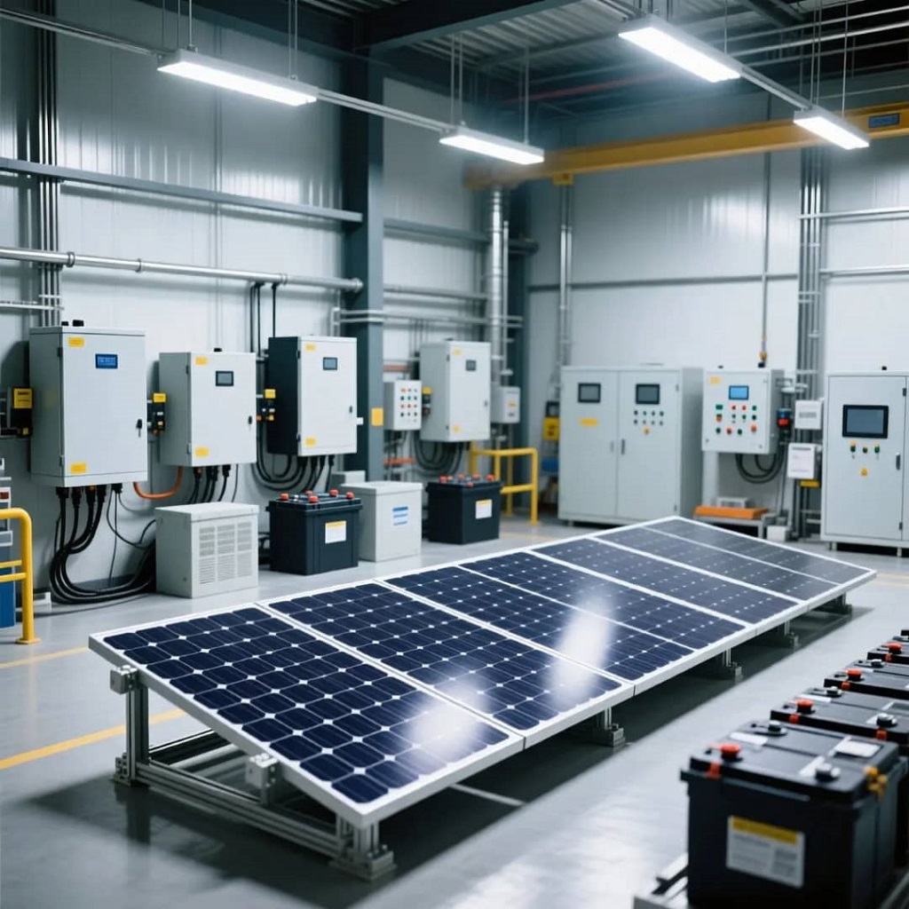 پنل برق خورشیدی