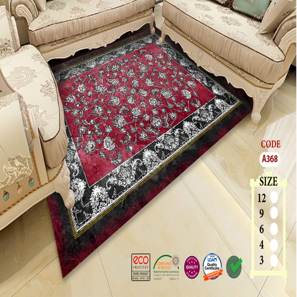 روفرشی کشدار مخمل شانل قرمز کد 368