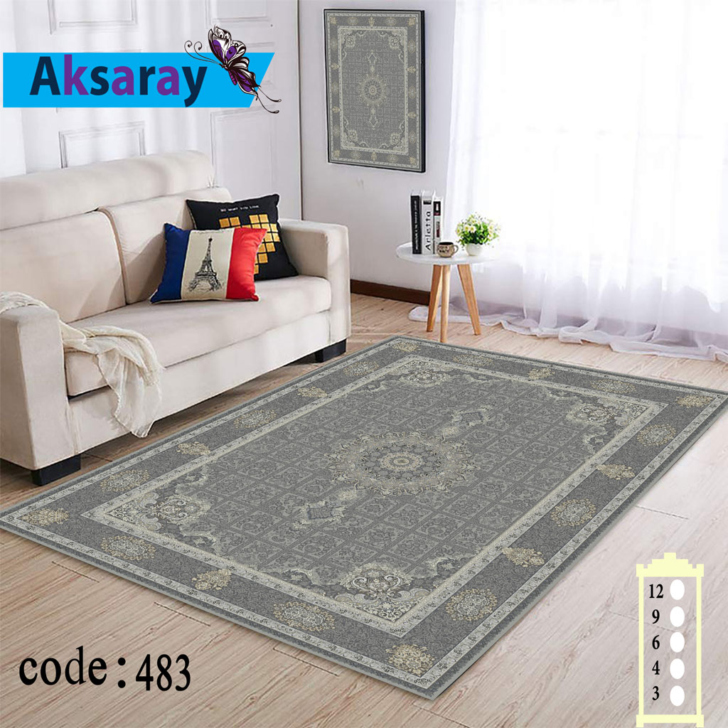 روفرشی کشدار مخمل شانل طوسی کد483