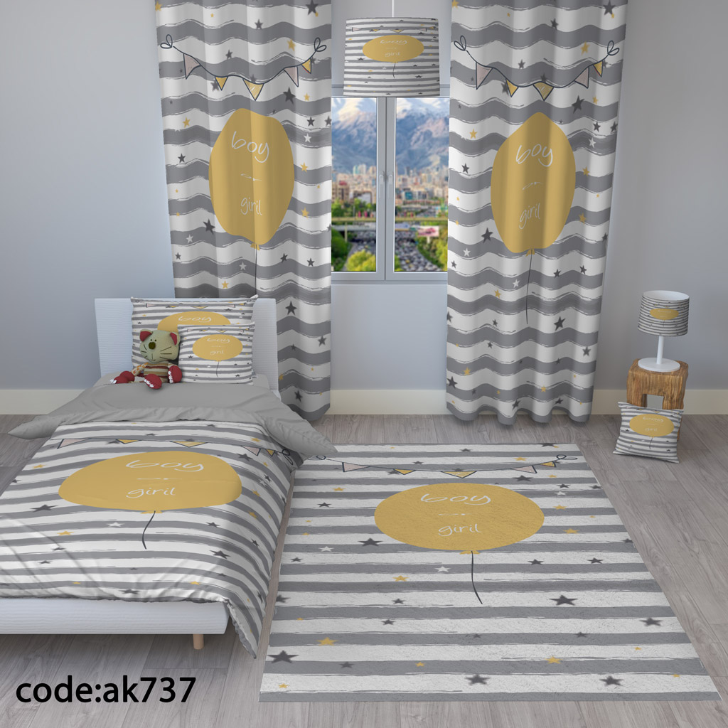 ست کامل اتاق کودک کد ak737