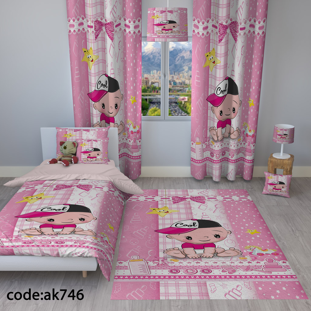 ست کامل اتاق کودک کد ak746