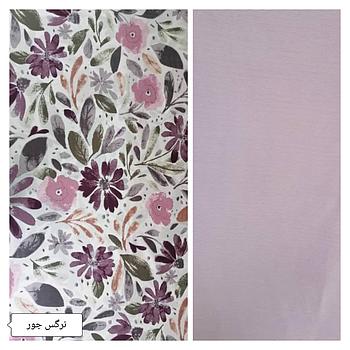 پارچه ملحفه ای فیلور طرح نرگس