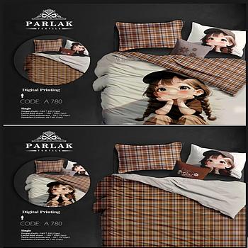 روتختی (دورو چاپ) یک نفره پارلاک  A 780