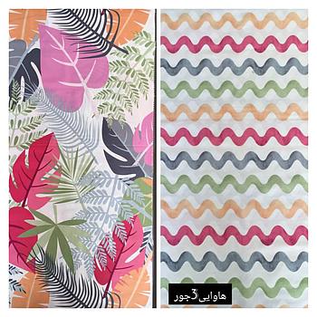 پارچه ملحفه ای فیلور طرح هاوایی 3