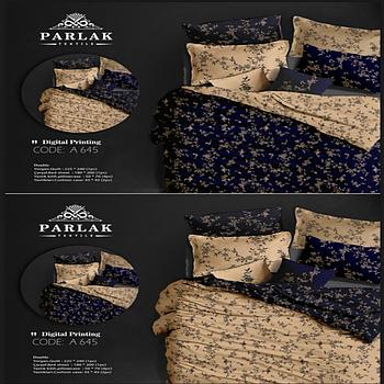 روتختی (دورو چاپ) دونفره پارلاک A 645