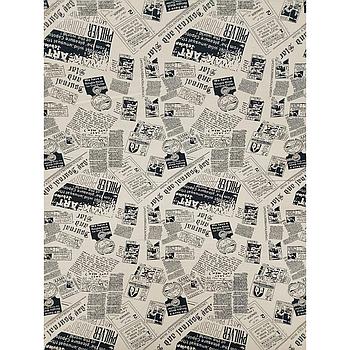 پارچه ملحفه ای فیلور طرح روزنامه