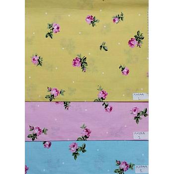 پارچه پوپلین فیلور طرح غنچه