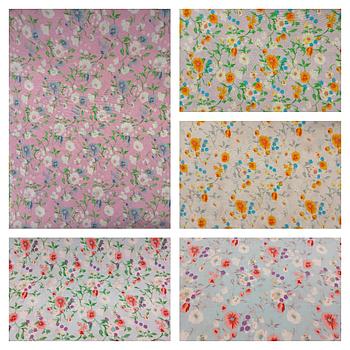 پارچه پوپلین فیلور طرح بهاری