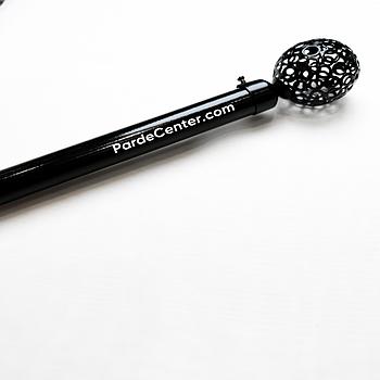 ملزومات نصب پرده آماده | میل پرده پانچی