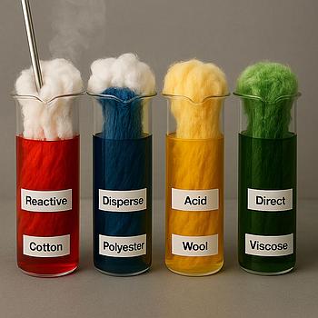 رنگرزی الیاف ویسکوز